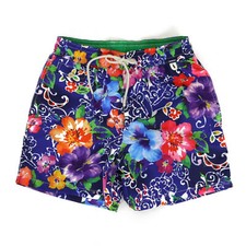 Polo Ralph Lauren Swimsuit Swim Shorts - Bright Aloha Floral Watercolor - Size L
