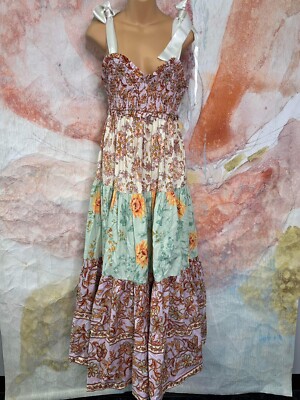 Free People Bluebell Floral Maxi Dress Size S | eBay
