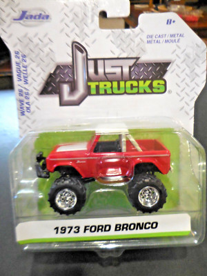 Ford Bronco, 1973. JADA ''Just Trucks'' series. HD tires