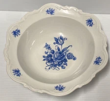 NEW Mitterteich Meissen Blue Flower Bavaria Germany 10" (FC115-2Q2005