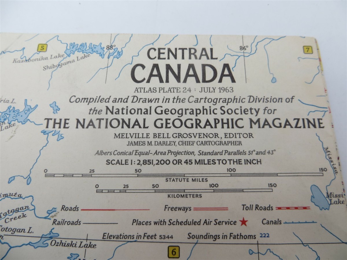 NATIONAL GEOGRAPHIC 1963年8月号 National geographic magazine」の