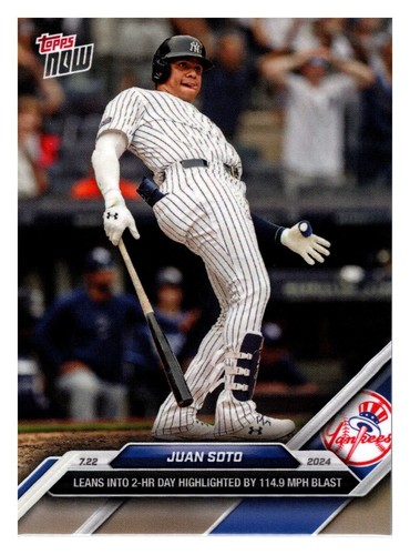 2024 Topps Now 457 Juan Soto