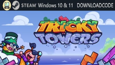 NEU PC Computer Spiel Tricky Towers für Windows 10 11 STEAM Download Code Key