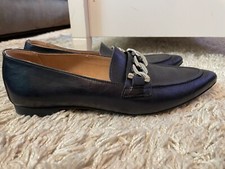 Paul Green Slipper Damen Leder, elegant, Mokassin Gr.7,5 (41-41,5)