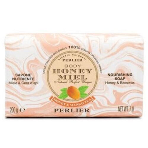 Perlier Honey Miel Honey Mango Trea Nourishing Bar Soap 7.0 oz, New & Seaked - Picture 1 of 1