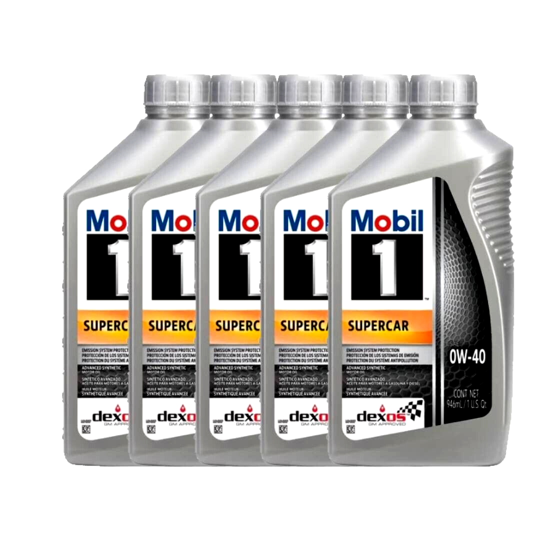 Mobil 1 Supercar SAE - 0W-40 Advanced Full Synthetic Engine