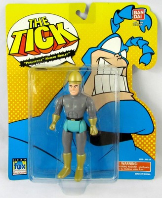Bandai The Tick Projectile Human Bullet 6'' Action Figure New in Box 1994