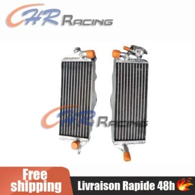 Aluminum Radiator For 1986 1987 Kawasaki KXT250 KXT 250 Tecate 86 87 - Photo 1/4