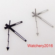 Luminous Watch Hand Black Silver fit NH35A NH36A MIYOTA 8215 DG ETA 2824 PT5000