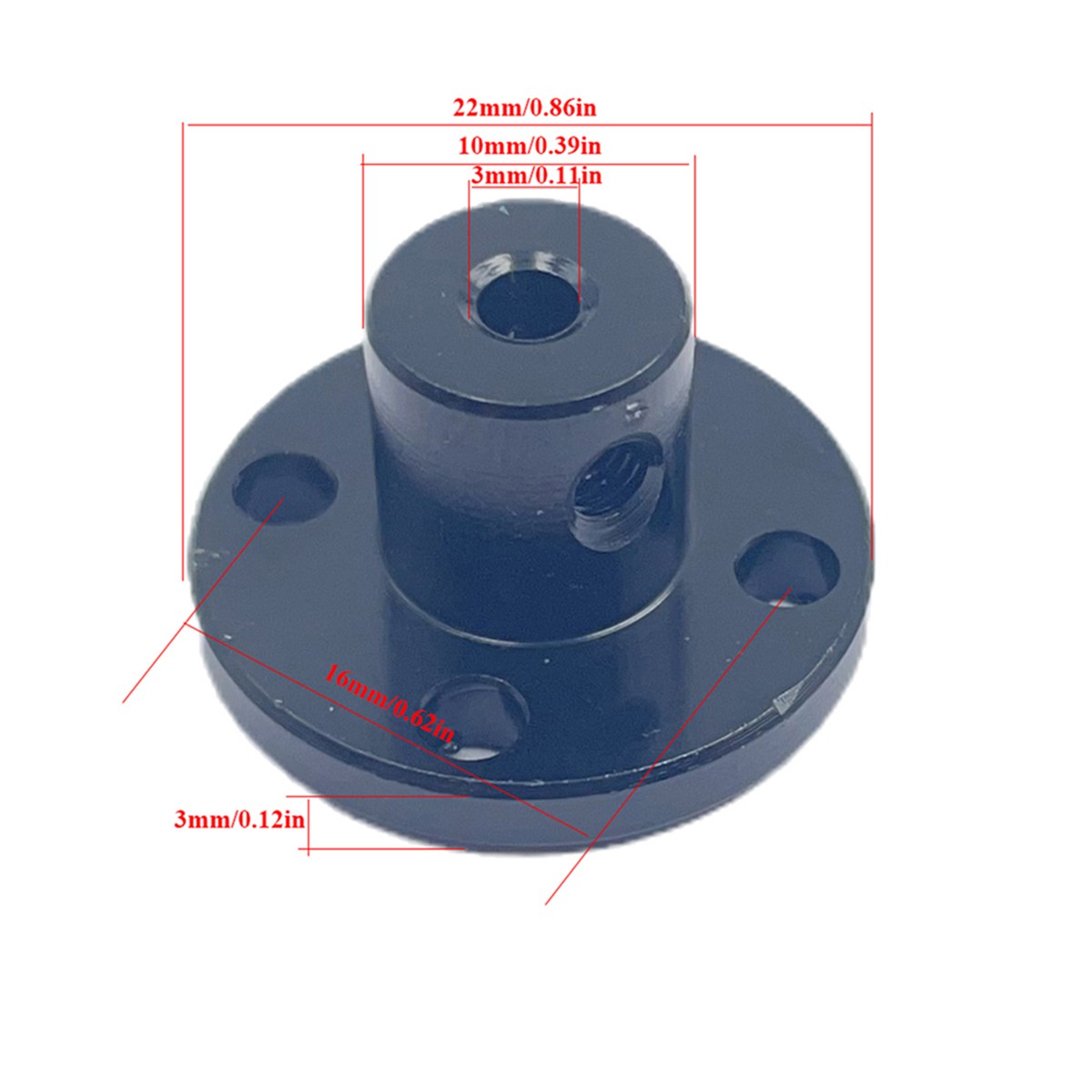 MOTOR GUIDE SHAFT Coupling Flange Coupler Kit For 6mm Inner Diameter
