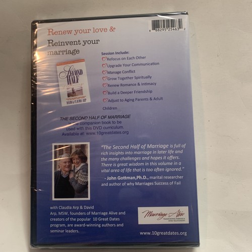The Second Half of Marriage, New DVD by David & Claudia Arp - Picture 2 of 2