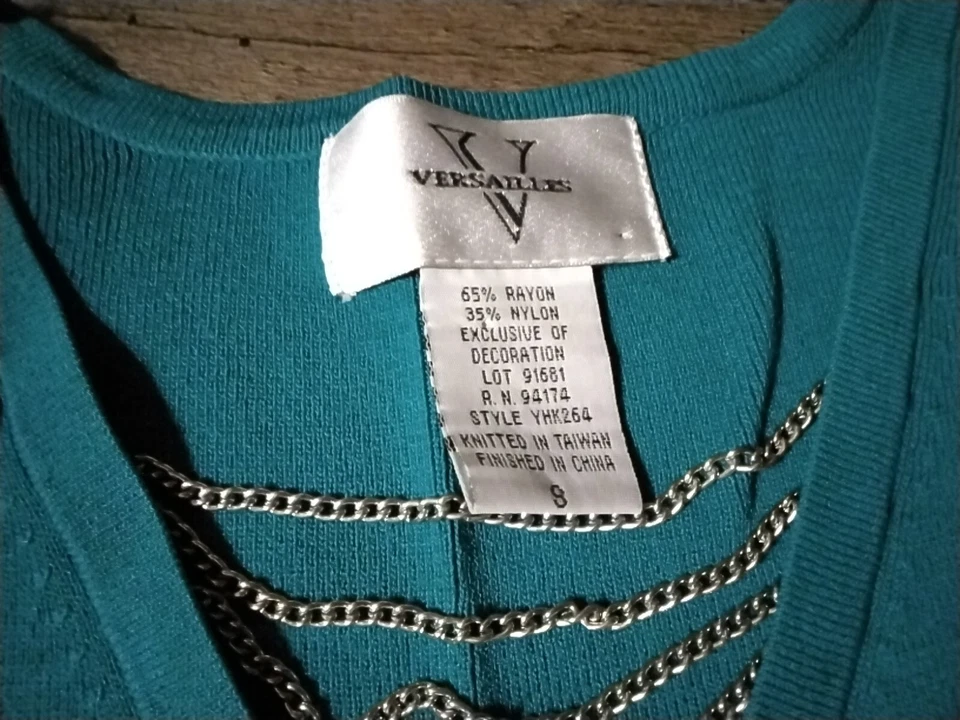 Suéteres para mujer talla S y M vintage lote de cuatro Versailles Style & Co Foto 2 de 4