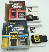 Lot of (2) ACTRON Code Scanner Models CP9001 CP9015 Ford and GM