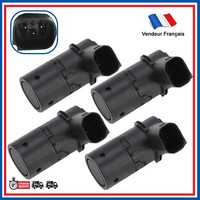 Partsline 4 Parksensoren Vorne Schwarz 3-Polig Renault Clio III 7701062074