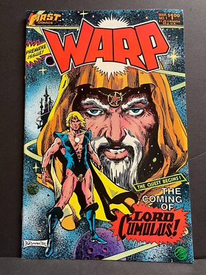 WARP #1  First Comics  VG/F  1983  Low/Mid Grade Comic
