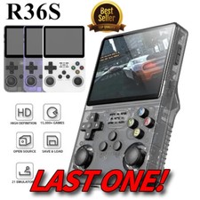 128GB R36s Retro Video Games Console Portable 3.5" Ips Screen Handheld