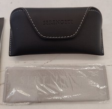 SERENGETI NEW Case Sunglasses Eyewear W/ Microfiber Cleaning Cloth Hard