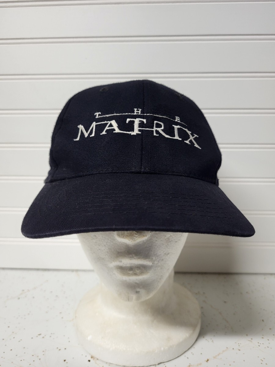 VTG 1999 Warner Bros The Matrix What Is? Movie Promo Snapback Hat