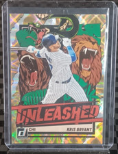 KRIS BRYANT 2021 Donruss Baseball Unleashed Gold SP Parallel /999 Chicago Cubs