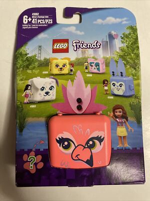 LEGO® Friends Olivia's Flamingo Cube Building Set 41662 NEW IN