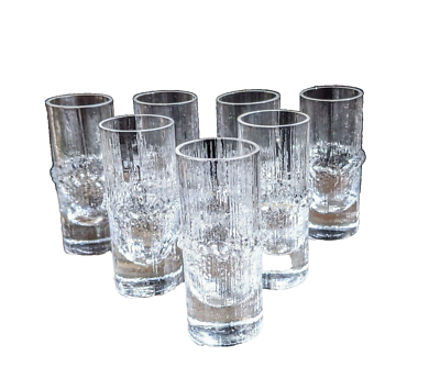 iitala Niva Tapio Wirkkala グラス 6個セット Seven (7) IITTALA 