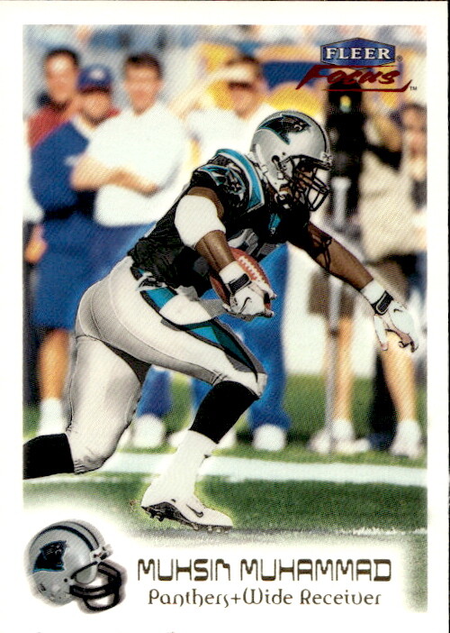 1999 Fleer Focus Muhsin Muhammad 67 Carolina Panthers