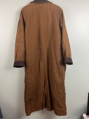 L.L. Giacca trench spolverino fienile foderato flanella azteca Bean donna Med BRN AQ41 - Foto 11 di 13