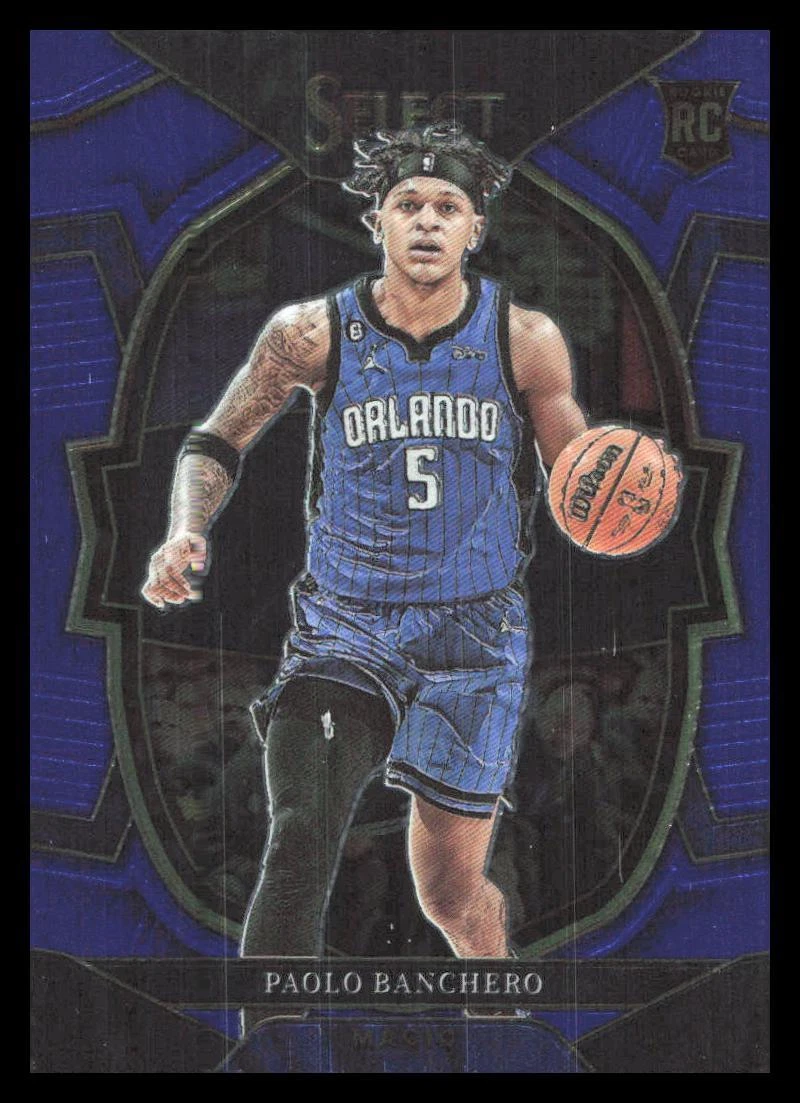2022-23 Panini Select #72 Paolo Banchero Blue (Retail Base)