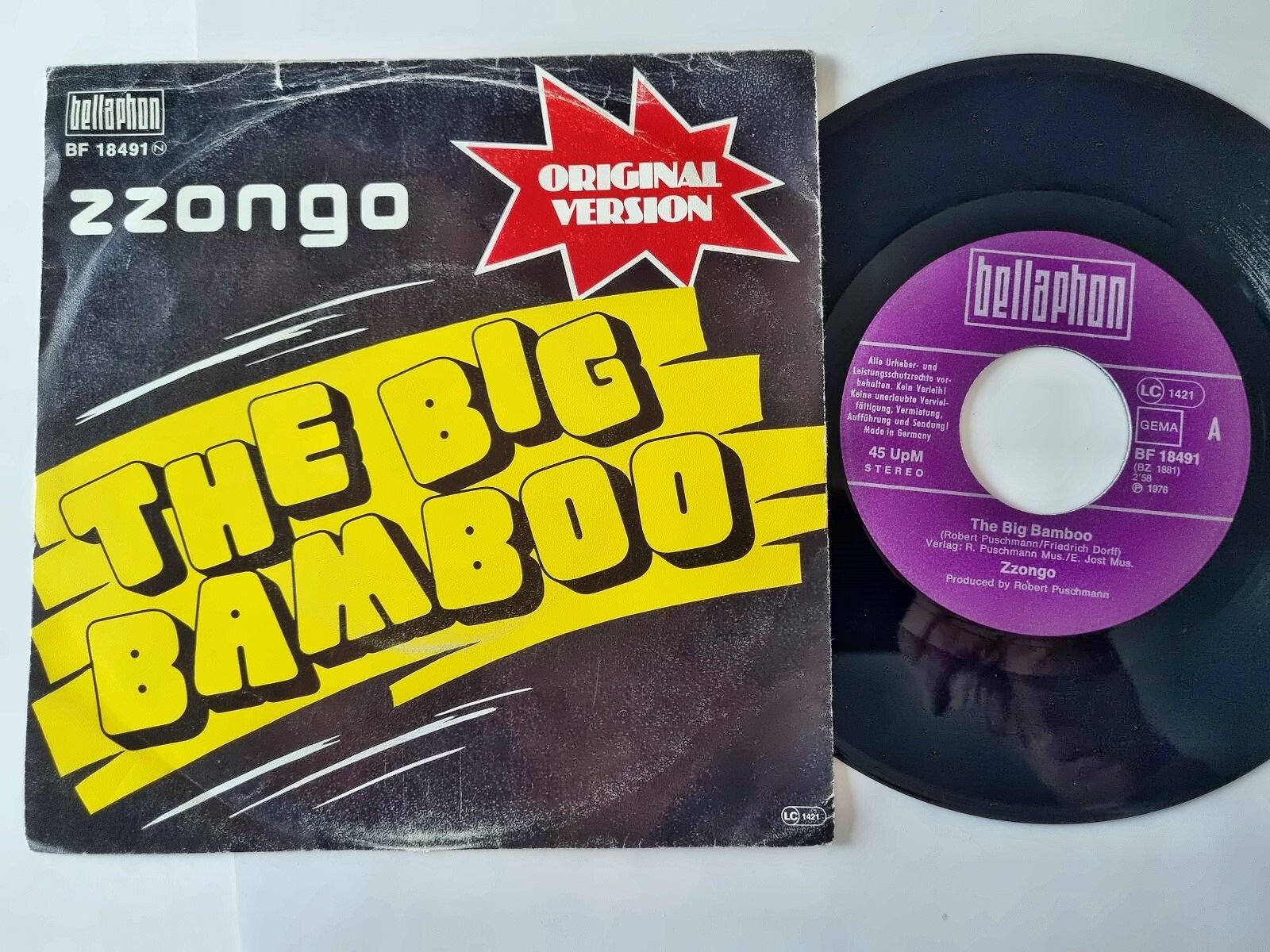 Zzongo - The big bamboo 7'' Vinyl Germany