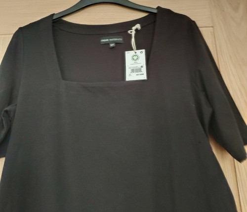 NWT Black Maternity T-Shirt Dress Size 10T Next - Picture 5 of 7