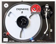 Pioneer FR100 Reel to Reel 2 - 7"-12" DJ slipmat for turntable record player