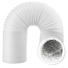 Air Conditioning Duct Hose 5.9" 15cm 6 metre Insulated AC Vent Pipe UNIVERSAL