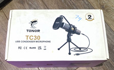 TONOR TC30 USB Wired Plug Play Cardioid Condenser Mic w/ Tripod Stand