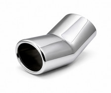 Auspuffblende für OPEL Corsa D 2006-2014 Endrohr Sportauspuff Optik Blende