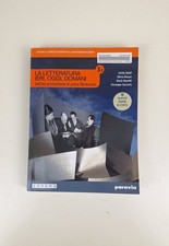 libri scolastici usati superiori: LA LETTERATURA IERI,OGGI,DOMANI 3.1
