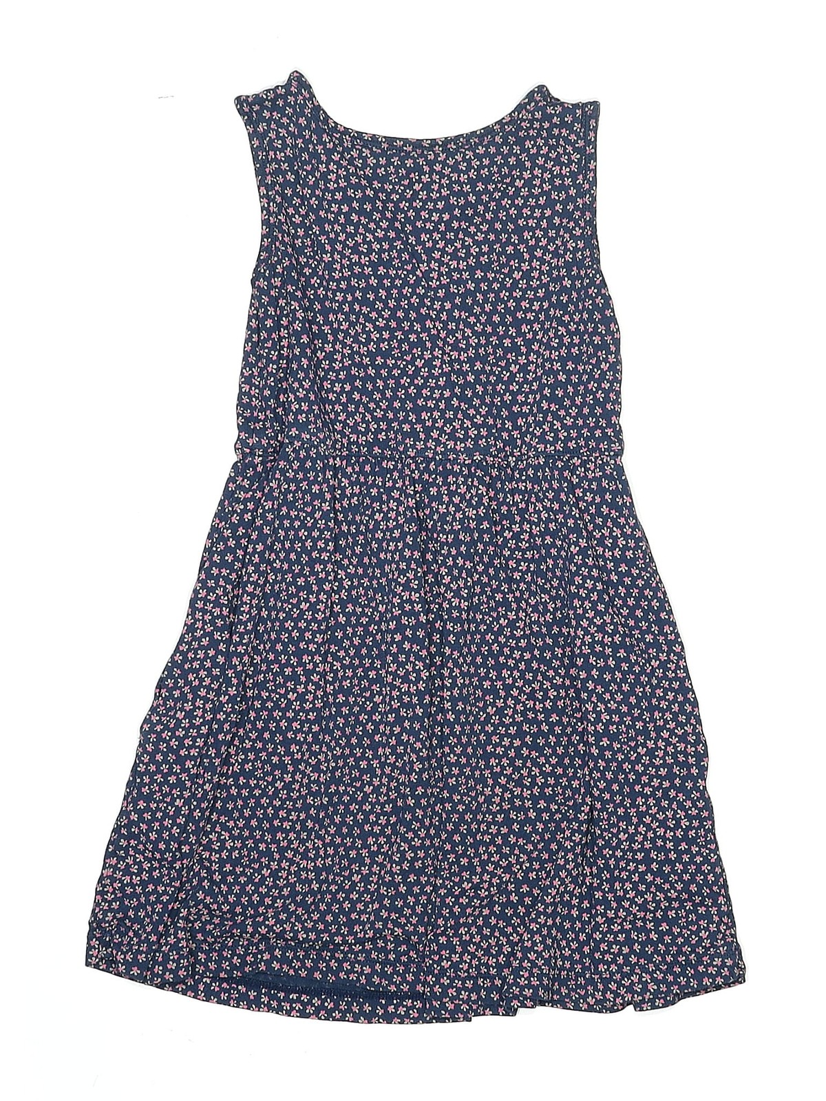Uniqlo Girls Blue Dress 110 cm thumbnail 2