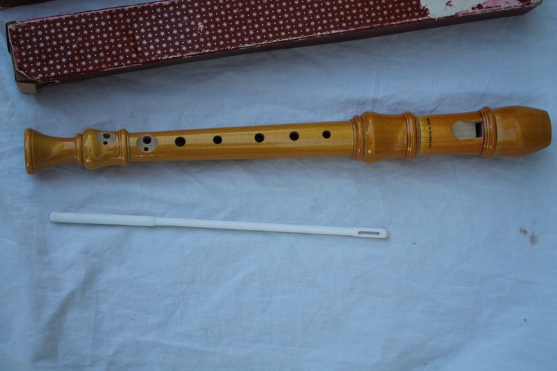 Antique Vintage Westwood Recorder -  Made In Germany 13” with Box