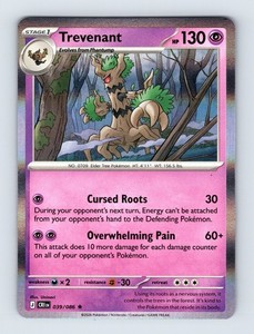 Trevenant 039/086 Chaos Rising Holo Rare