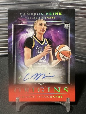 2024 Origins WNBA Cameron Brink OA-CB Auto RC SPARKS Rookie 