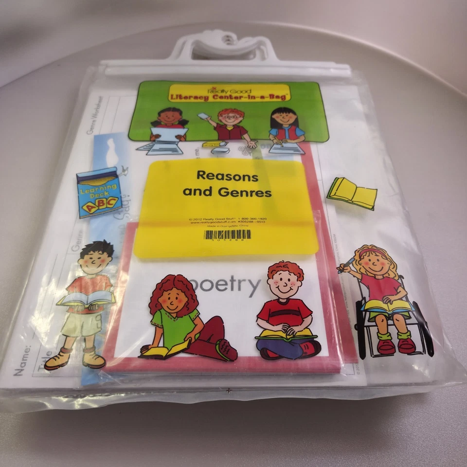 “Really Good Stuff” Literacy Center in a Bag 2nd-4th - Reading Lot Of 5 Lvl 2 - Image 2 of 4