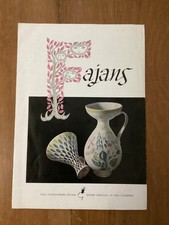 Vintage Mid Century 1950s Advertising Pamphlet Stig Lindberg Gustavsberg Sweden