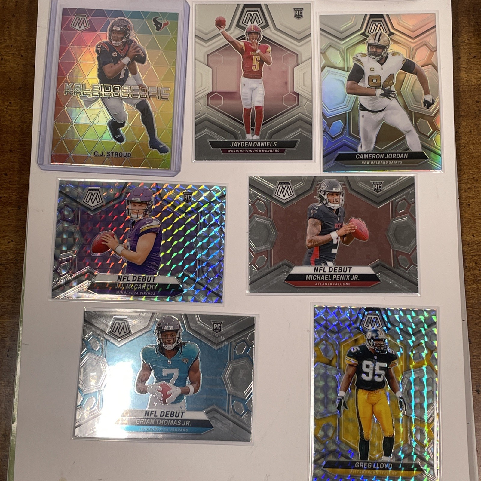 CJ Stroud 2024 Mosaic Kaleidoscopic Case Hit SSP