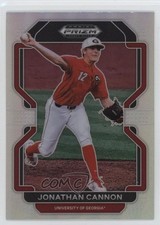 2022 Panini Prizm Draft Picks Silver Prizm Jonathan Cannon #PDP101 0u66