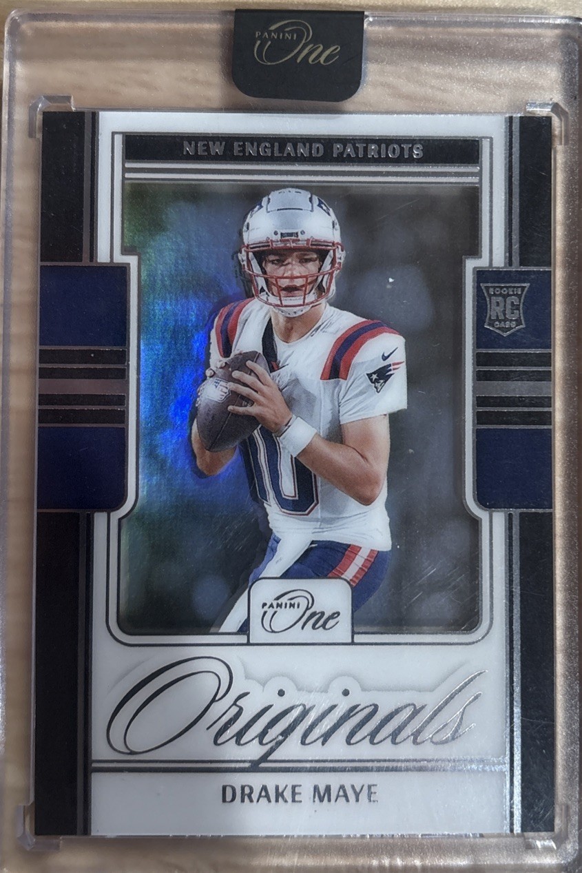 2024 Panini One - One Originals Drake Maye #OO-DME (RC)