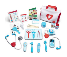 Melissa  Doug Get Well Doctor  s Kit Play Set 25 Toy Pieces. New