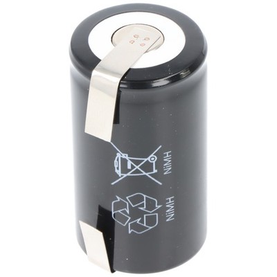 AccuCell NiMH Mono Akku 1,2 Volt mit 5000mAh, mit Lötfahne in U-Form
