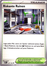 Pokemon Karte Riskante Ruinen MEG 127/132 Megaentwicklung NM Trainer DE