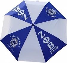 Buffalo Dallas Zeta Phi/ Phi; Beta Mini Automatic Umbrella Blue 