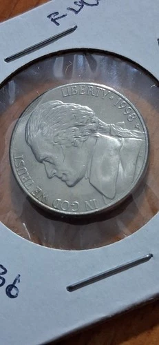 1998-P Jefferson Nickel — photo from another recent sale