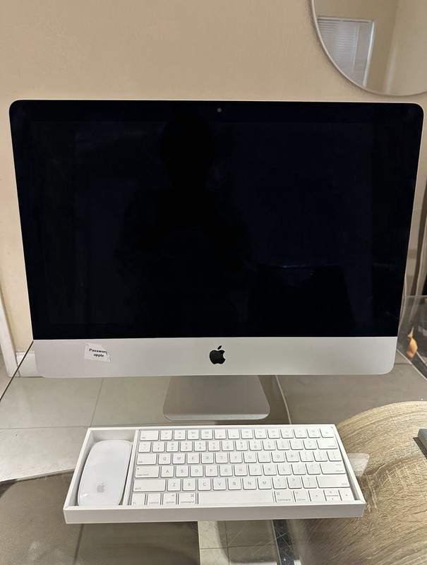 Apple iMac A1418 21.5" 2.7GHz i5 8GB RAM 1TB HDD 2015 Sierra Silver unlocked 